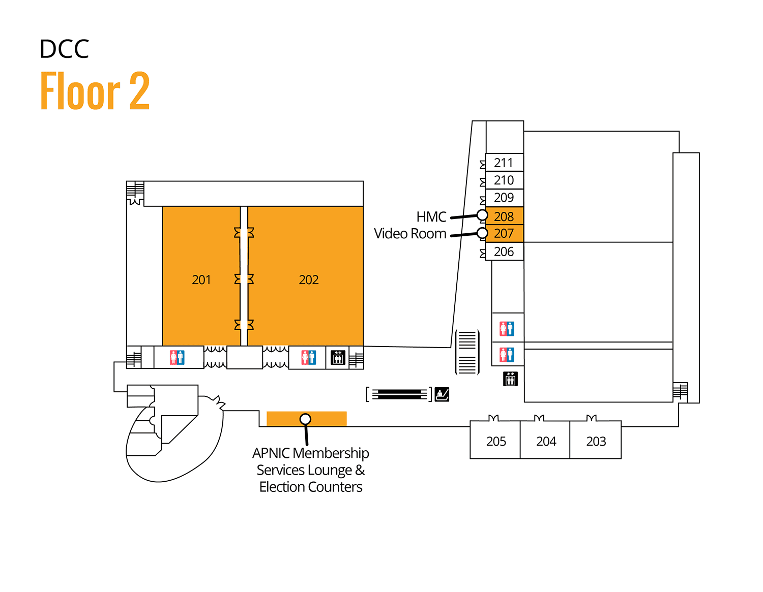 APRICOT 2019 Floorplans - Floor 2